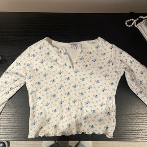 Frankie’s Bikinis Thermal Long Sleeve Top